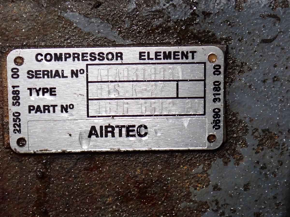 Used 2001 Atlas Copco XAS96 185 CFM Air Compressor