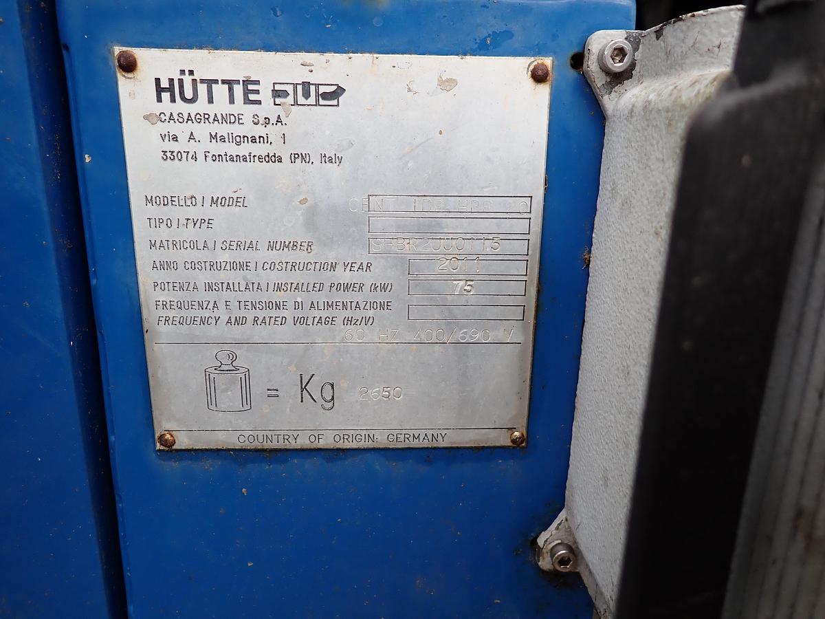 Used 2012 Hutte HBR203