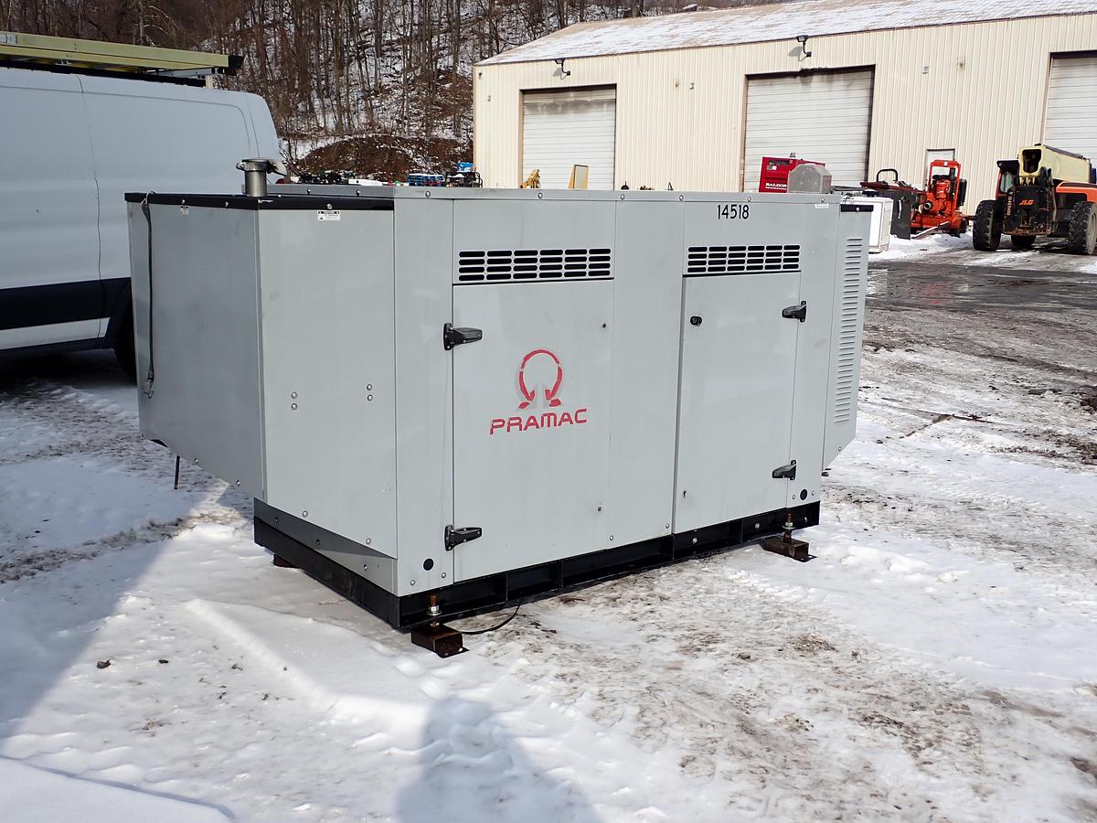 Used 2012 Pramac GEW65J 50 KW Standby Generator