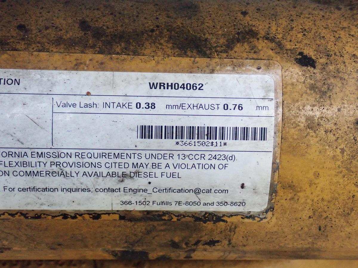 Used 2013 CAT C18 Twin Turbo Diesel Engine AR # 366-9753