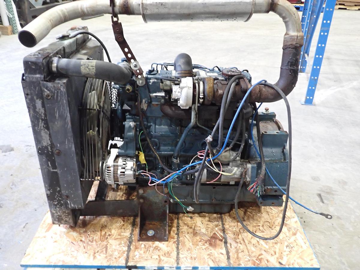 Used 2004 Kubota V3300-T-EU2 Diesel Engine