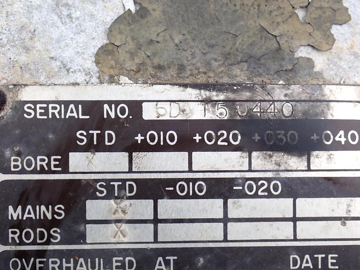 Used Detroit Diesel 6V53T Turbo Engine