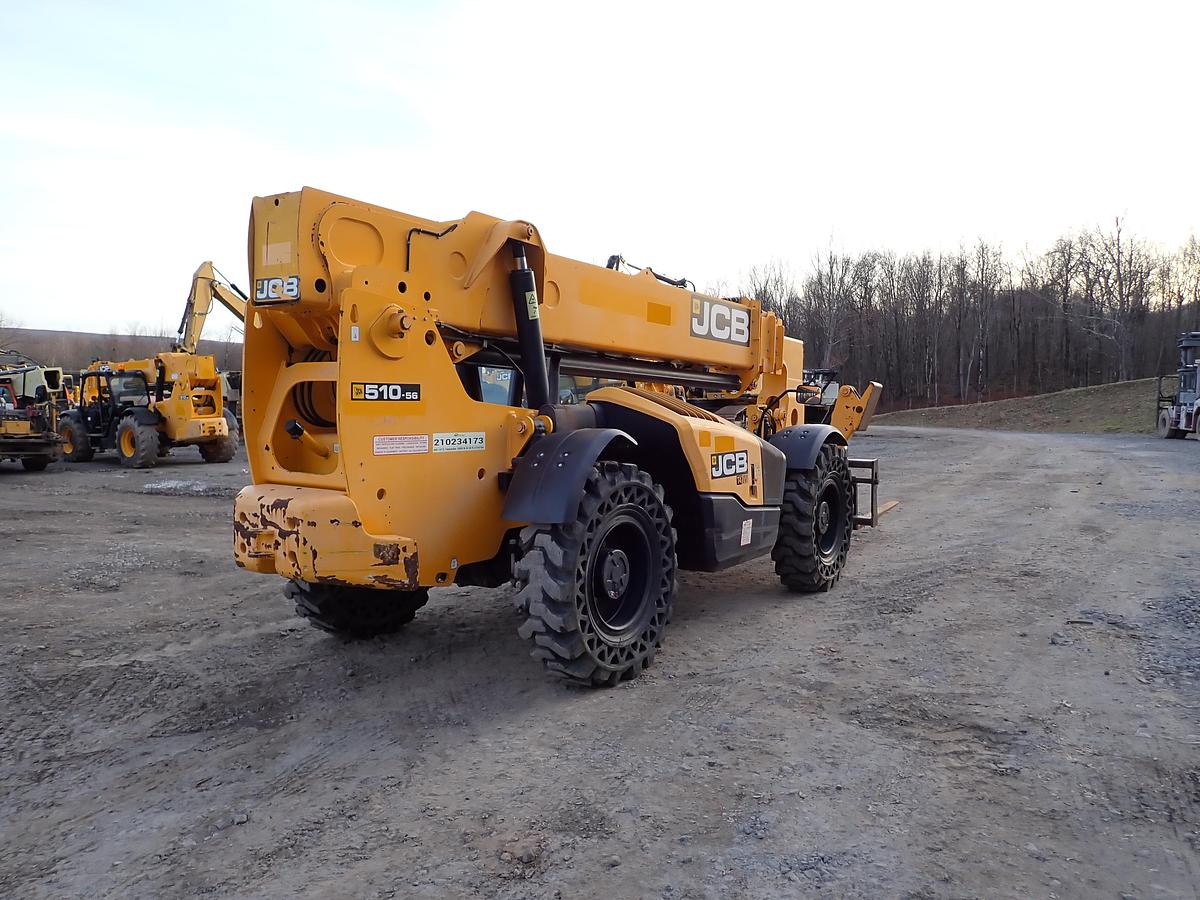 Used 2018 JCB 510-56 10K Telehandler 3500 HOURS