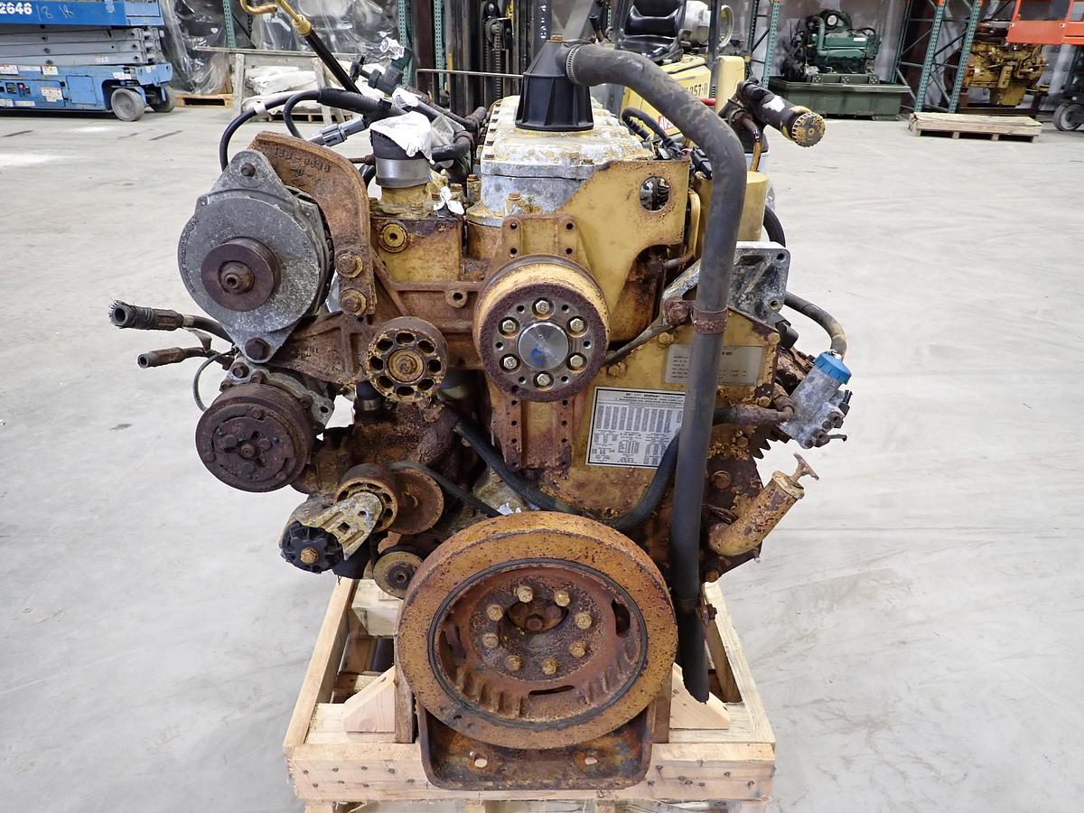 Used 2000 CAT 3126B Diesel Engine LOW MILES 250 HP