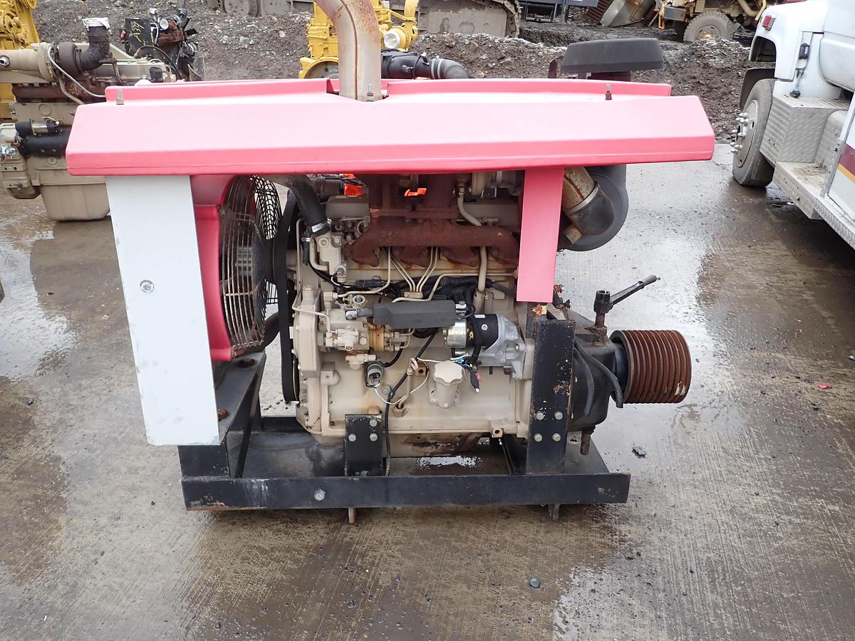 Used 2002 John Deere 4045TF250 Turbo Diesel Engine POWER UNIT! 572 HOURS!