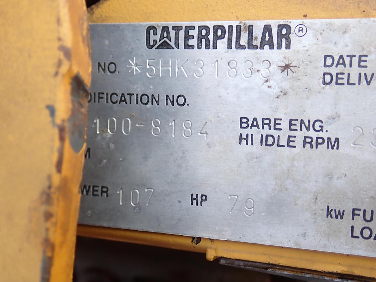 Used CAT 3054 Turbo Diesel Engine AR 100-8184 CB-534B Roller