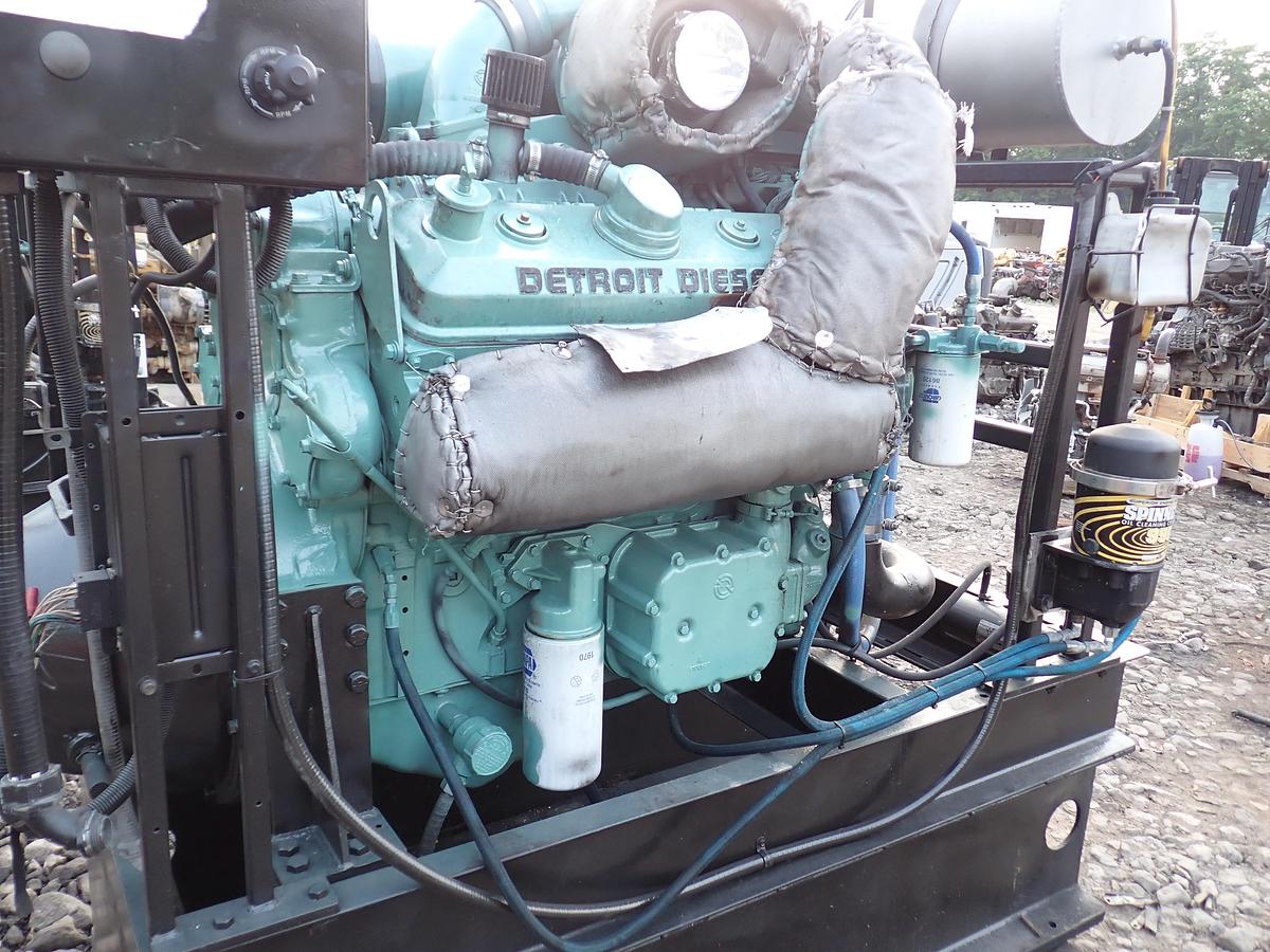 Used 1999 Detroit Diesel 8V92TA Engine Power Unit 8083-7K33 DDEC III