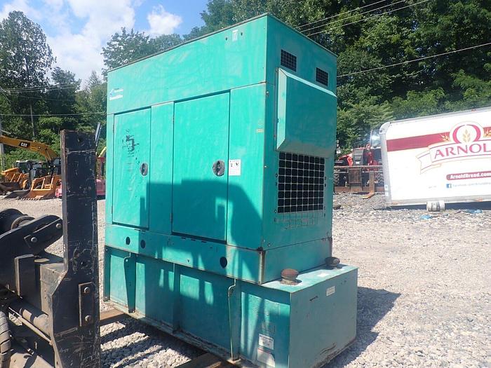 Used 2005 Cummins DGCA 50 KW Generator Genset LOW HOURS! 4BTA Diesel 1ph Standby