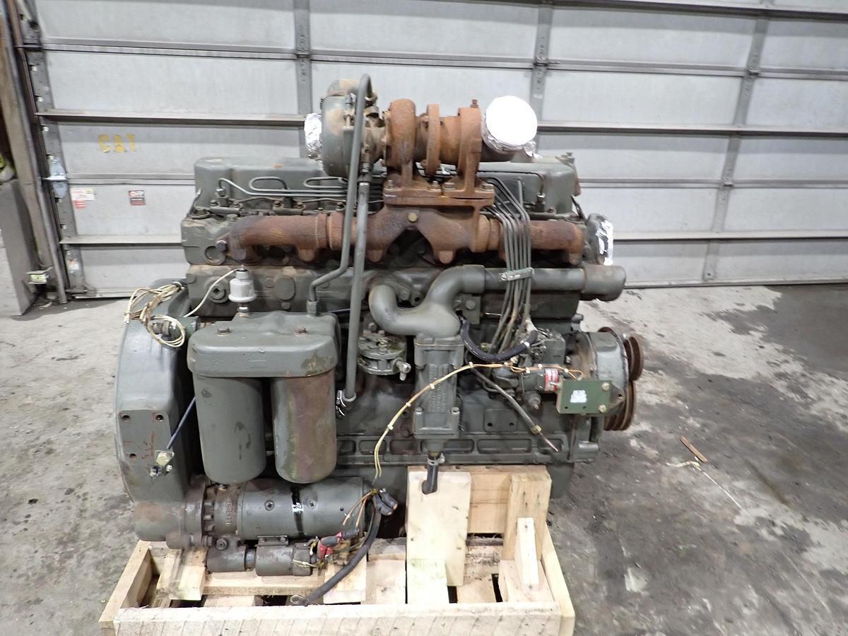 Used 1986 Allis Chalmers 3500 Turbo Diesel Engine 439 HOURS!
