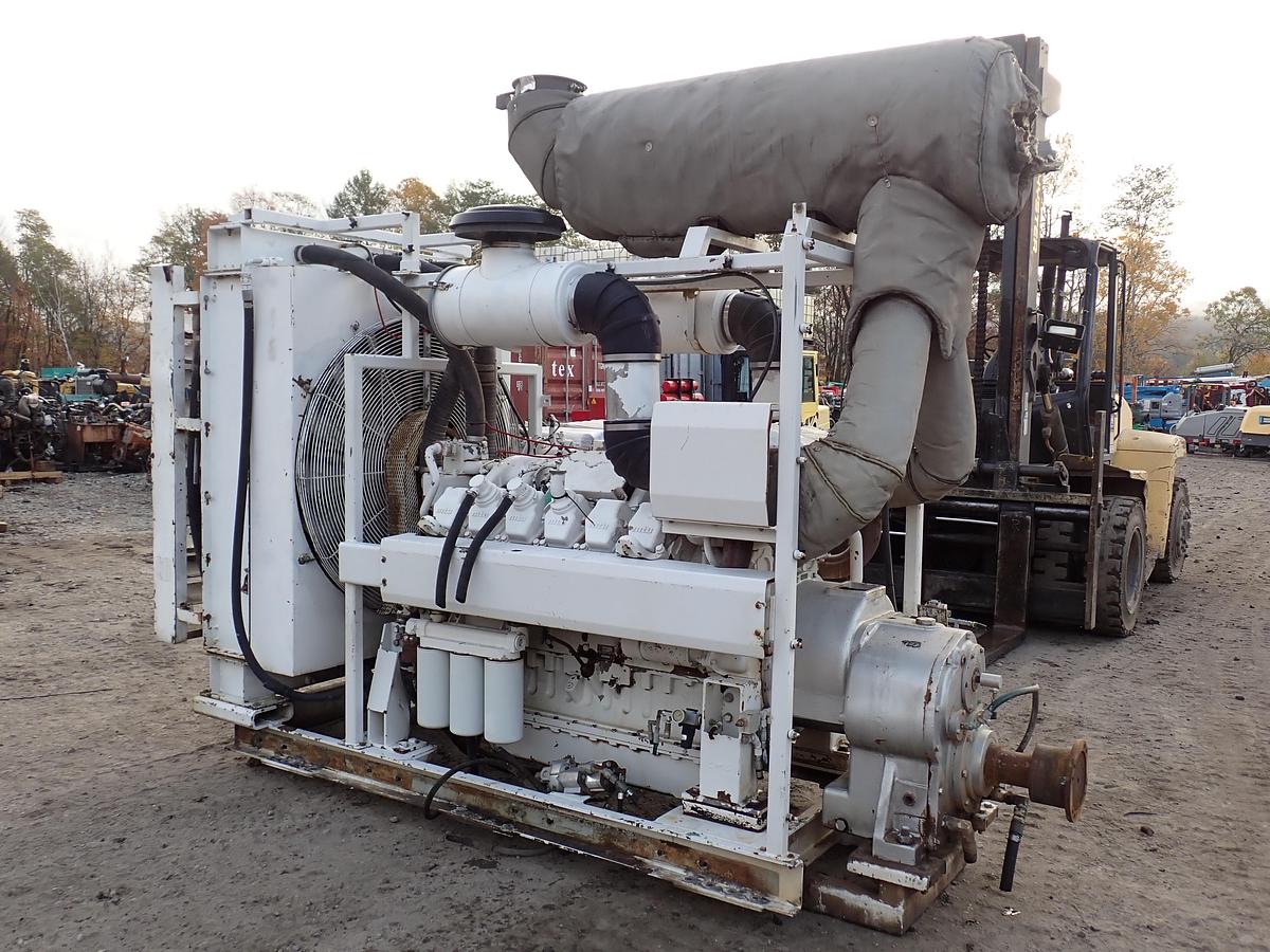 Used 2008 MTU 12V2000 Diesel Engine POWER UNIT 1005 HP
