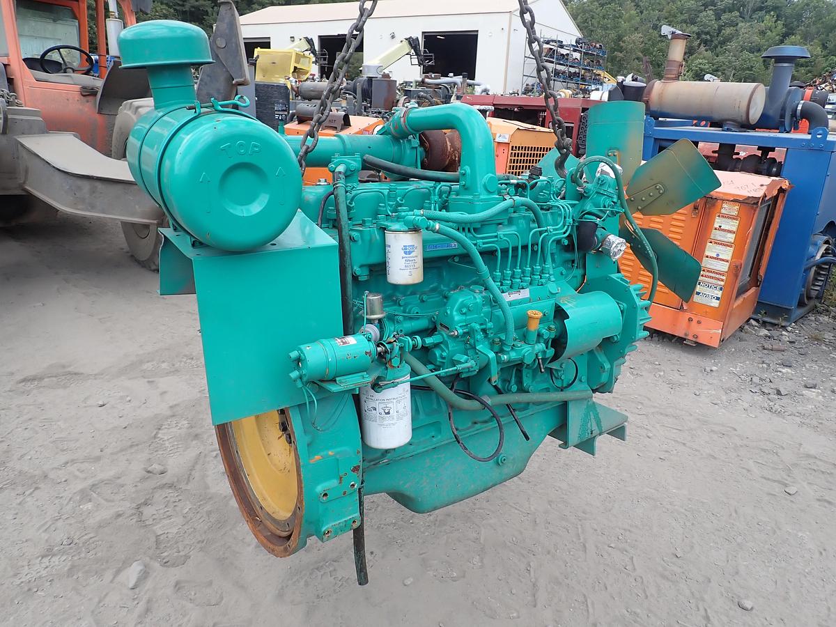 Used Komatsu S6D105-1 Turbo Diesel Engine 1345 HOURS!