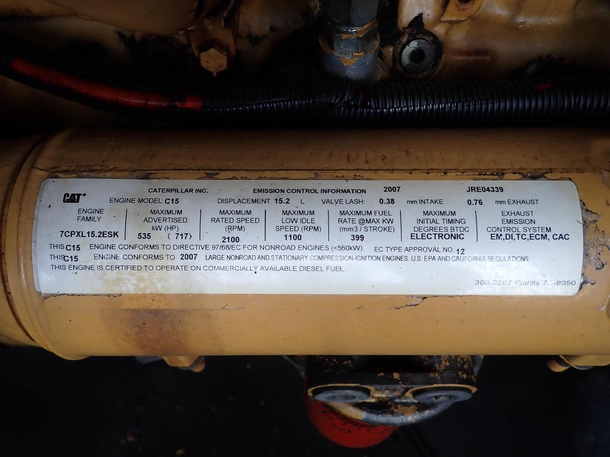 Used 2007 Sullair 900XHH/1150XH Air Compressor