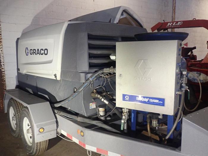 Used 2019 Graco EcoQuip EQ400T ELITE Sandblaster Sandblast Rig LOW HOURS! Diesel