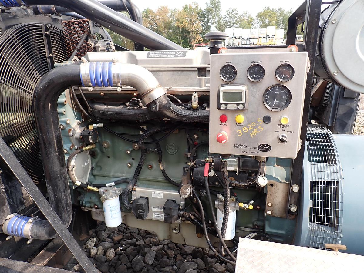 Used Detroit Diesel 450 KW Generator LOW HOURS! 14 LITER SERIES 60