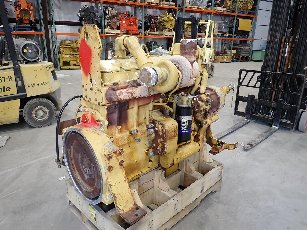 Used 1987 CAT 3406B Diesel Engine AR # 7W5178 16G GRADER