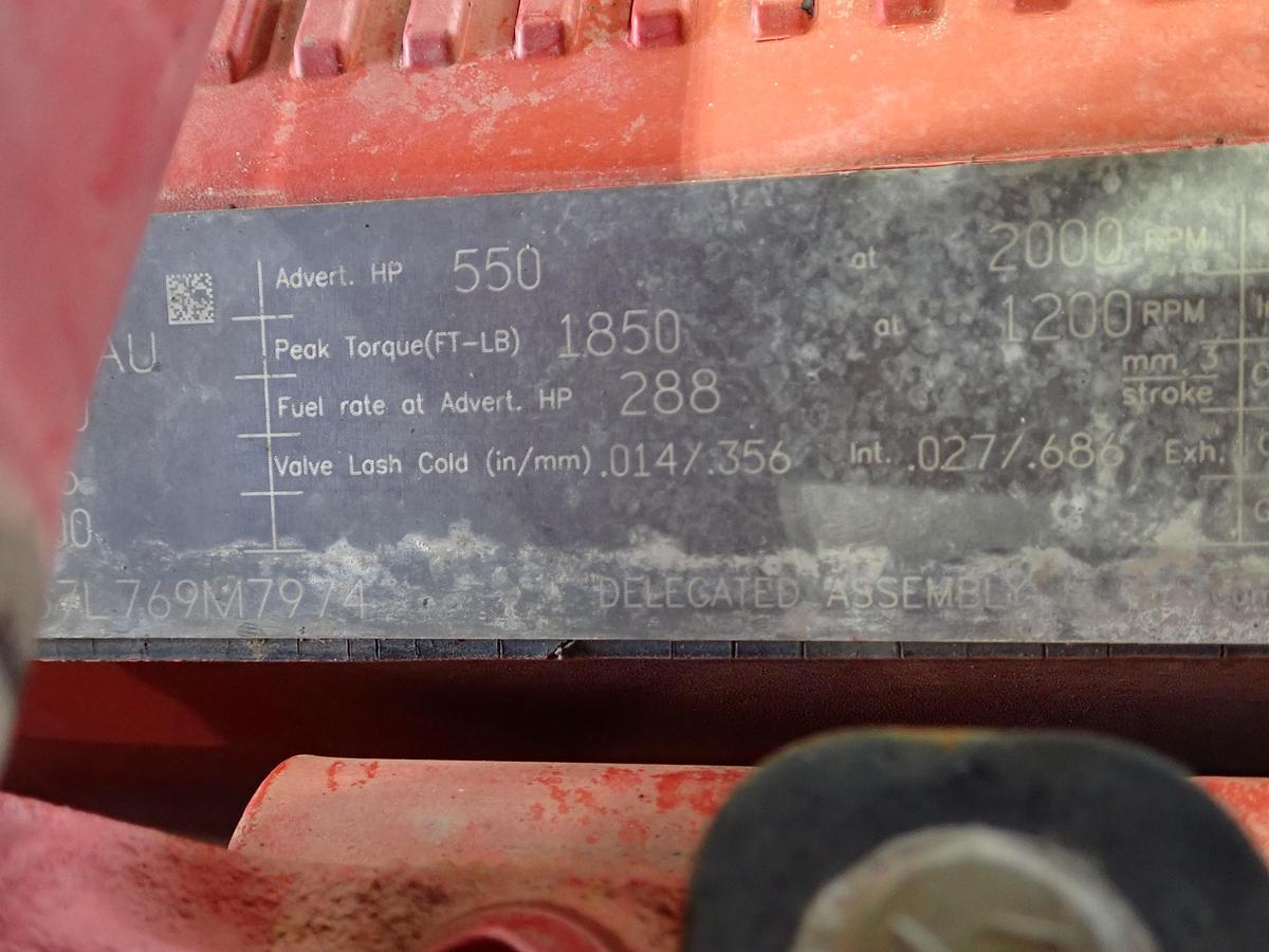 Used 2016 Cummins ISX 550 Diesel Engine CM2350 CPL 4588