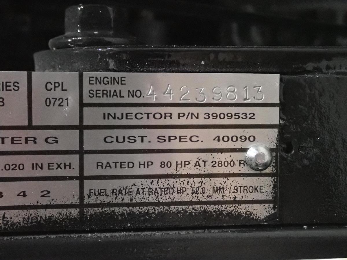 2020 Cummins 4B 3.9 Diesel Engine UNUSED SURPLUS! CPL 0721
