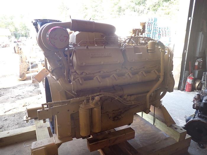 Used Caterpillar 3412 Twin Turbo Diesel Engine FRESH REMAN! REBUILT! 4N2246 10R7020