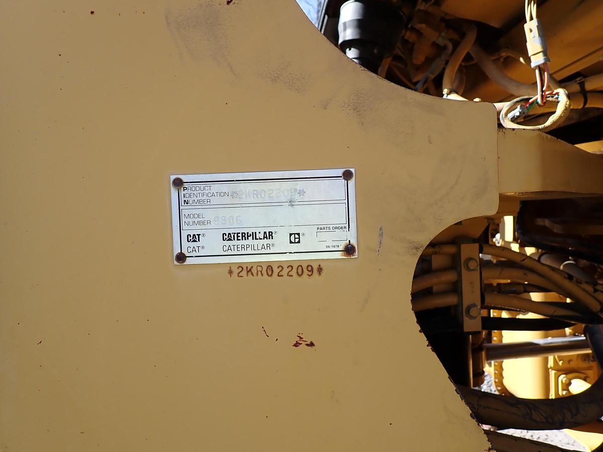 Used 1998 CAT 980G Wheel Loader