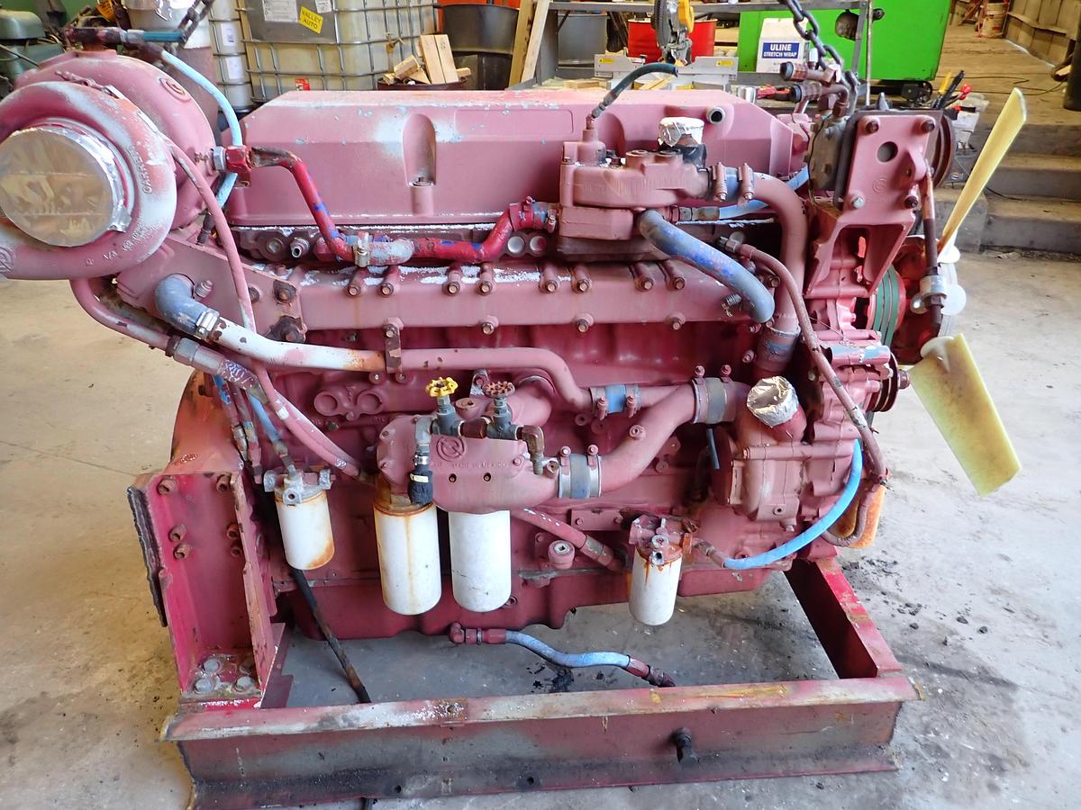 Used 2004 Detroit Diesel 14 Liter Marine Engine CORE