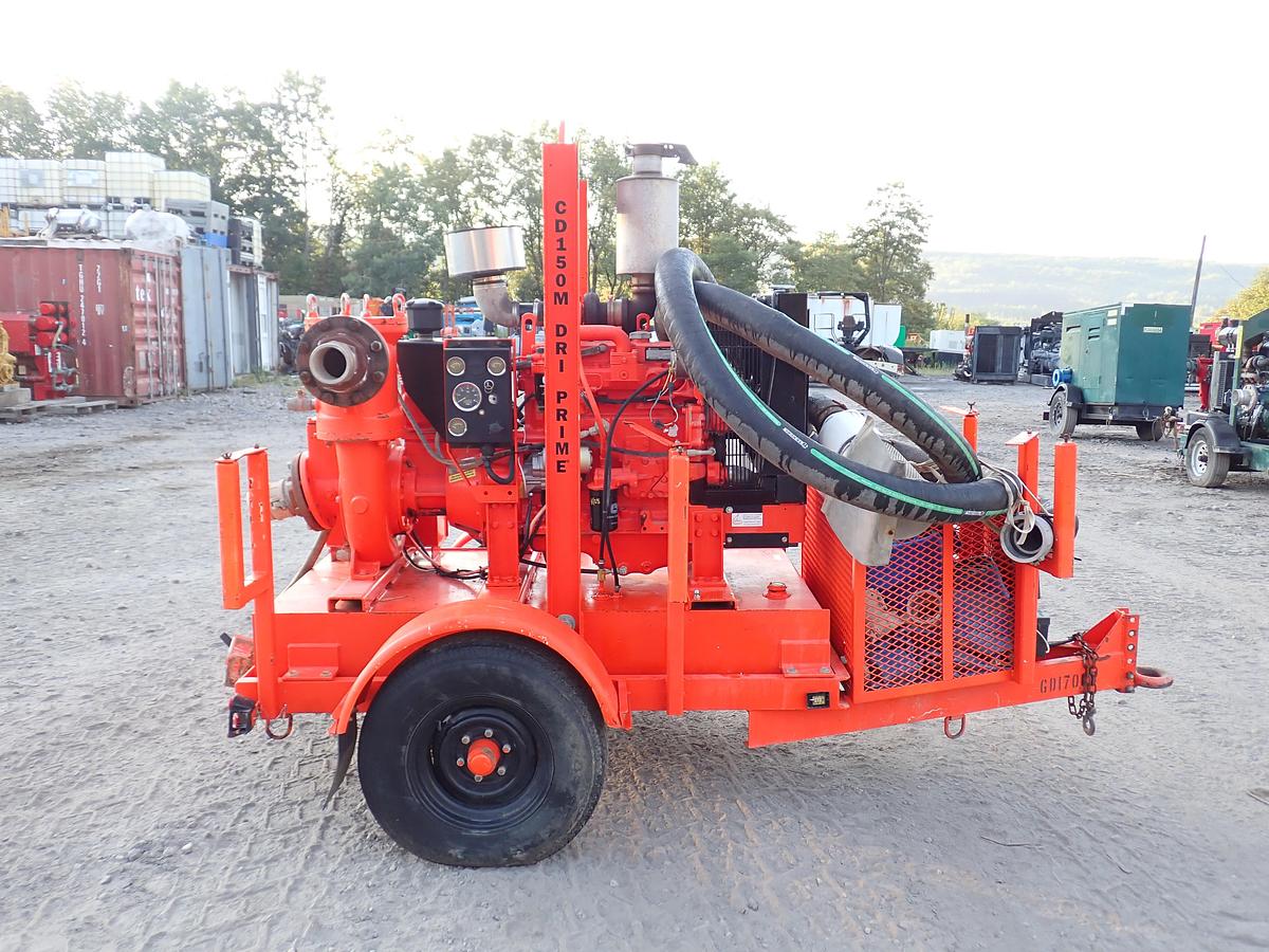 Used 2017 Godwin CD150M 6" Water Pump