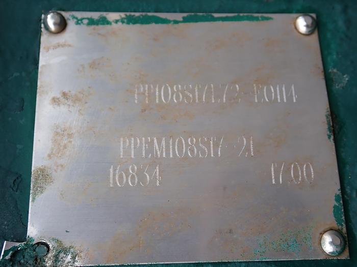 Used Pioneer PP108S17L71 10x8 Towable Water Pump DEERE DIESEL