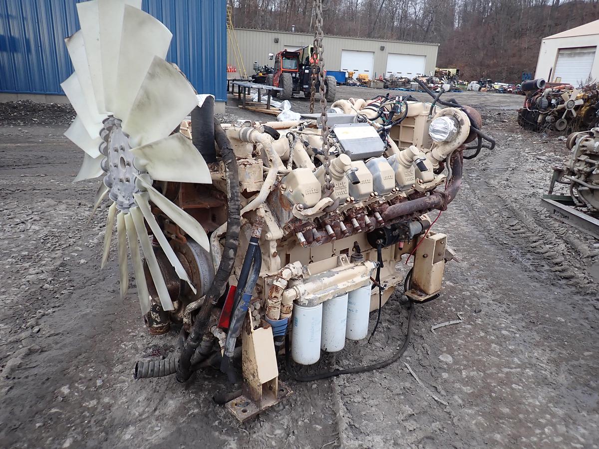 Used 2009 MTU 12V2000 Diesel Engine LOW HOURS
