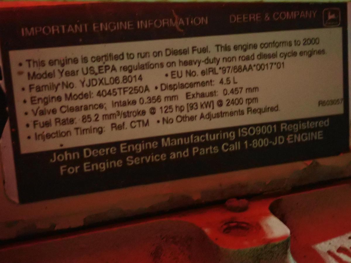 Used 2000 John Deere 4045TF250