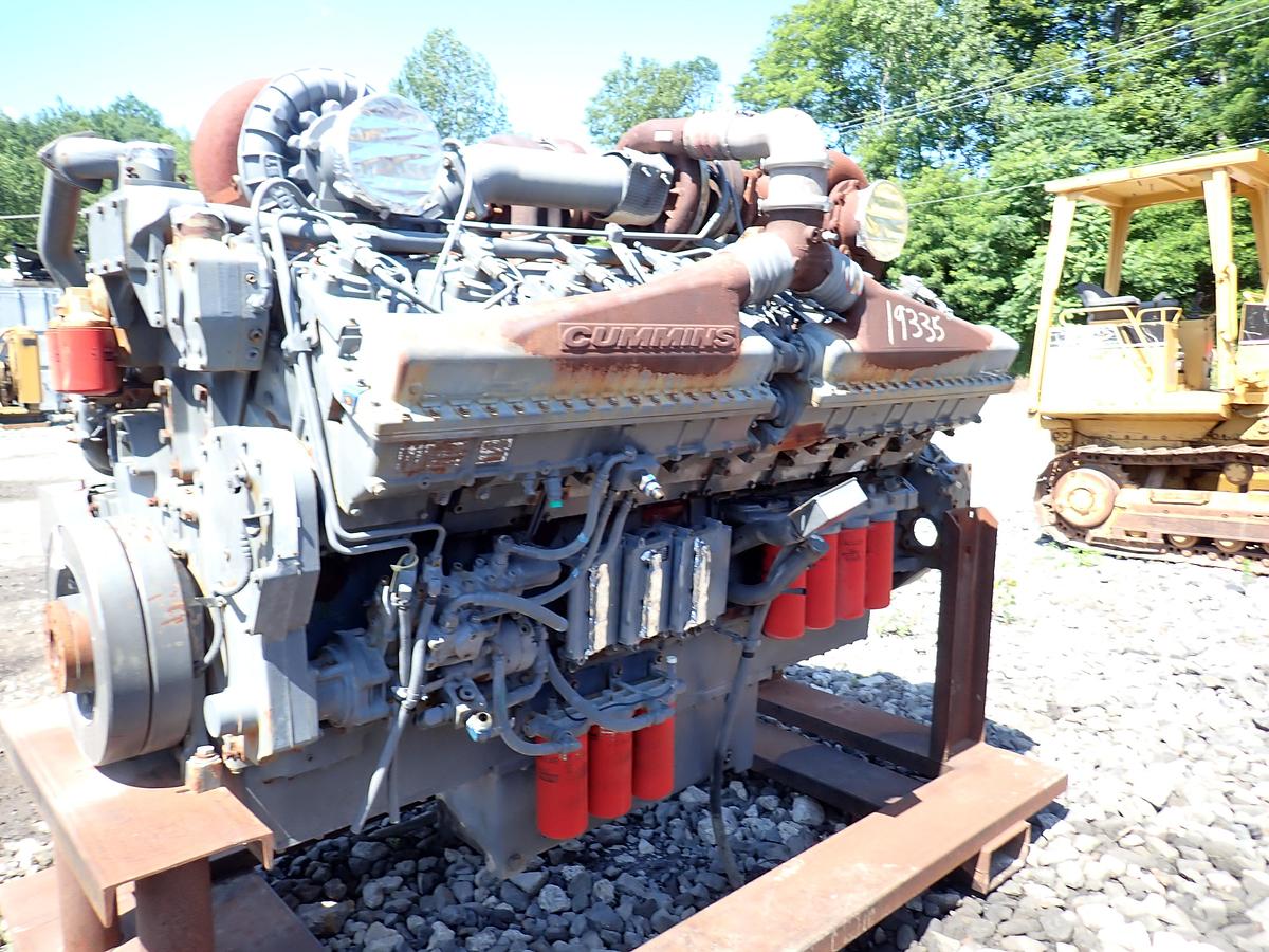 Used 2014 Cummins QSK50 Diesel Engine CPL 3728