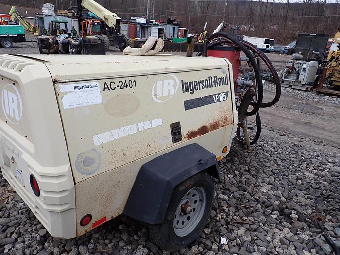 Used 2006 Ingersoll Rand XP185WIR 185 CFM Air Compressor w/ SANDBLASTER