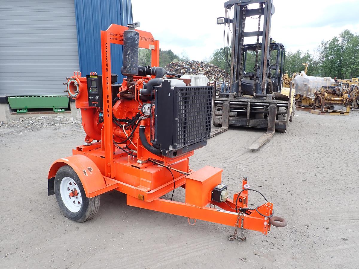 Used 2017 Godwin CD150M 6" Water Pump