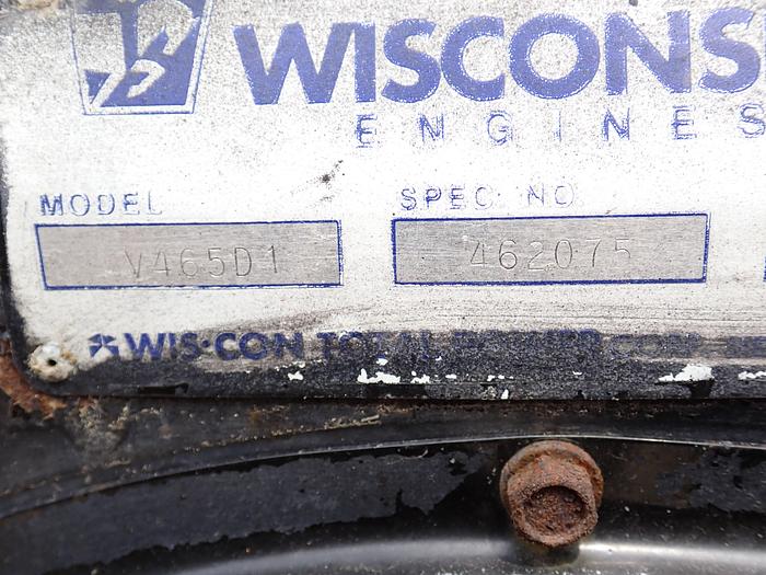 Used Wisconsin V465D1 Gas Engine