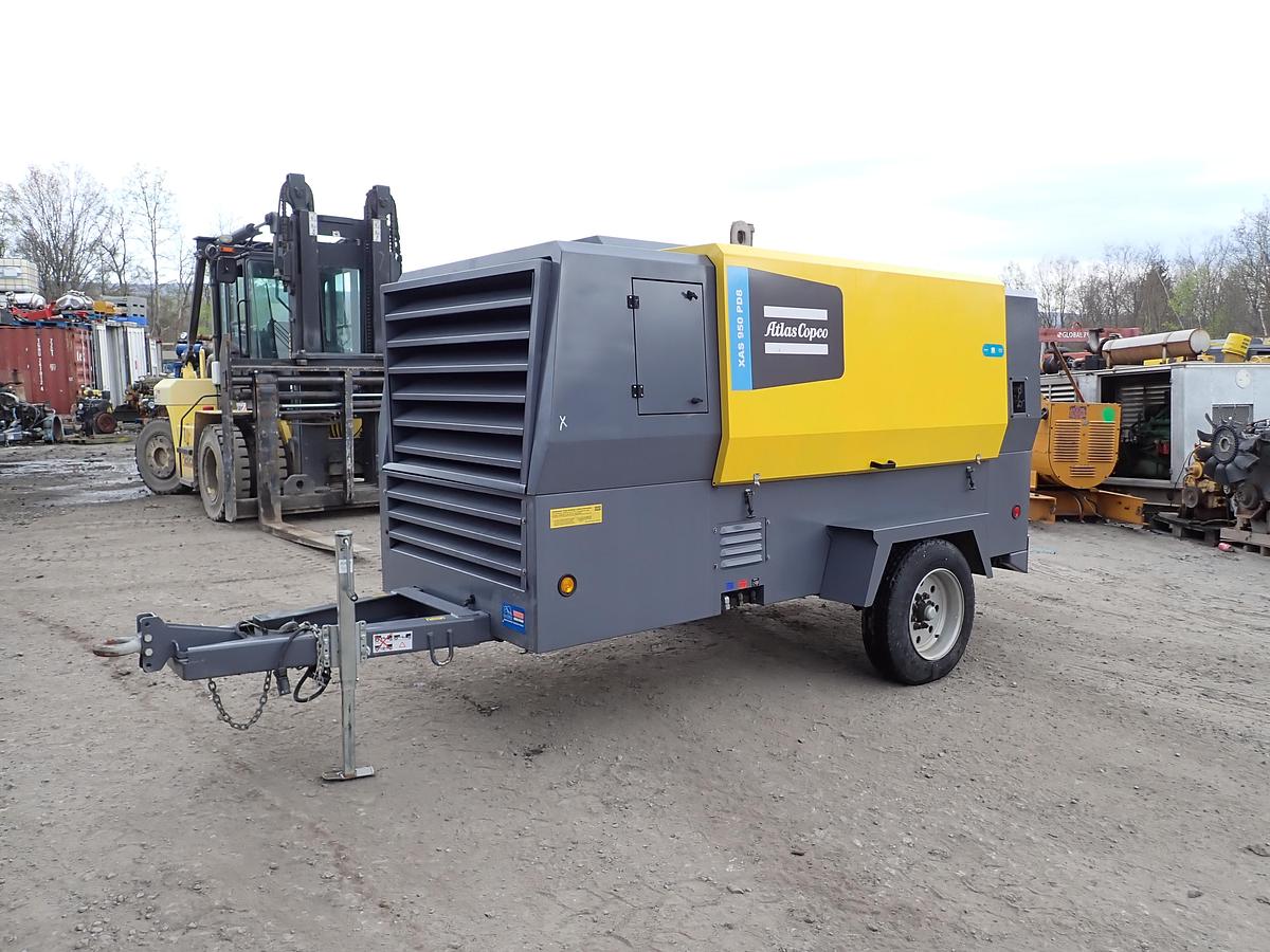 Used 2020 Atlas Copco XAS950 PD8 950 CFM Air Compressor