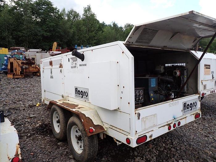 Used 2011 Flagro FVO1000TR Portable Heater KUBOTA DIESEL! Towable 780K BTU
