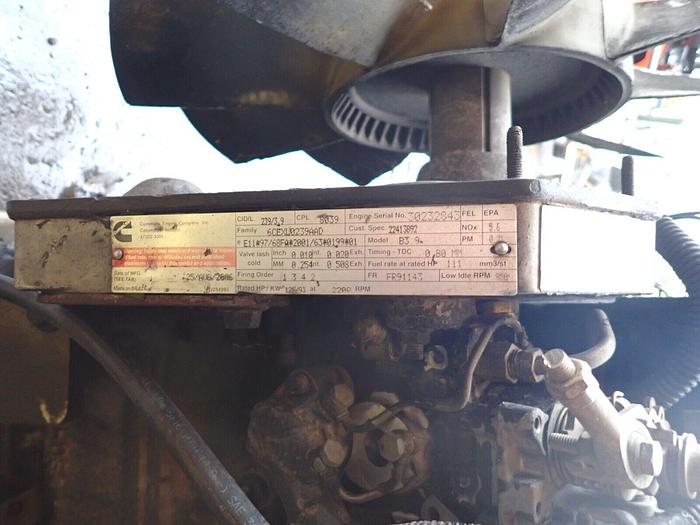 Used 2006 Cummins 4BTA 3.9 Turbo Diesel Engine 125 HP! VIDEO! LOW HOURS! 4BT