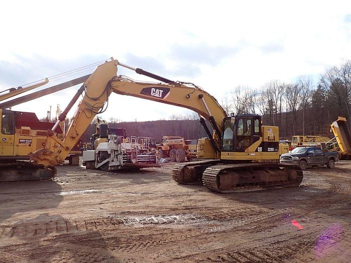Used 2008 Caterpillar 328D LCR Hydraulic Excavator LOADED! A/C Aux Hyd. Q/C CAT