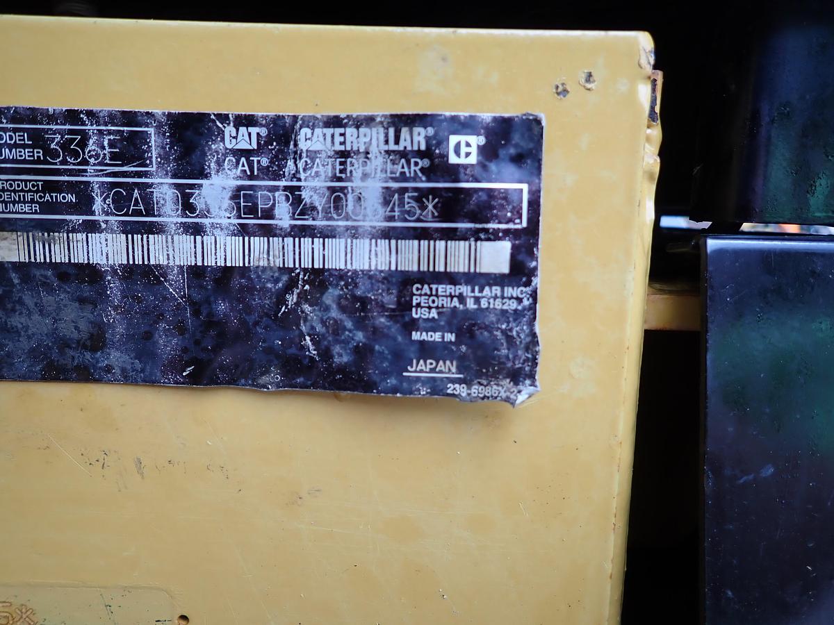 Used 2011 CAT 336EL Hydraulic Excavator