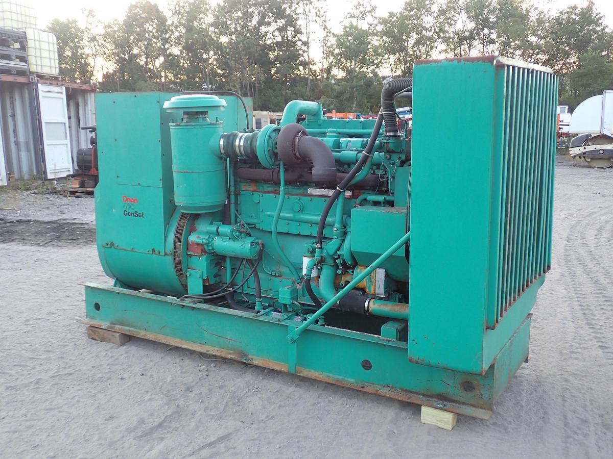Used 1986 Onan 400.0DFN 400 KW STANDBY Generator