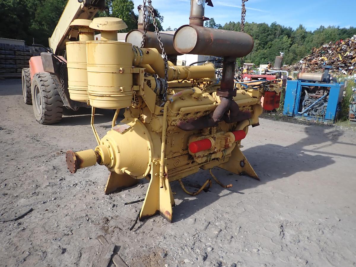 Used Detroit Diesel 16V71 Engine w/ PTO Clutch 7163-7000