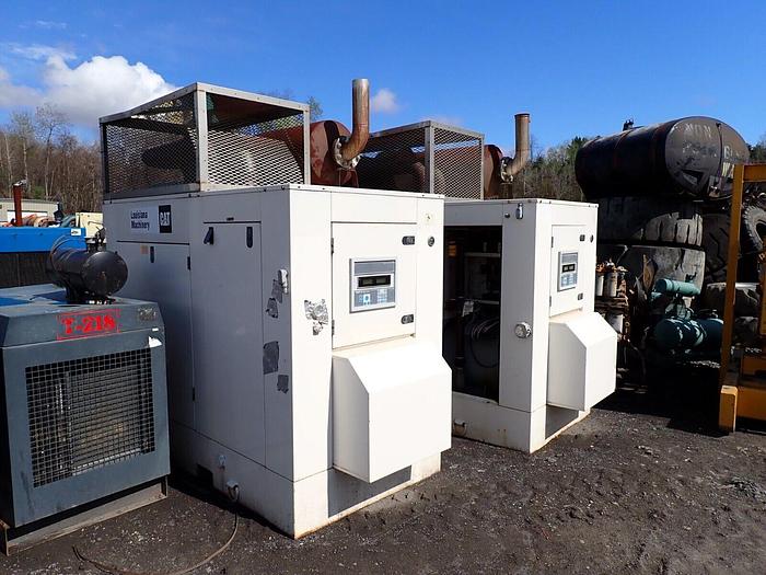 Used 2018 Hess 220S 220 KW Generator NATURAL GAS Daewoo Engine ENCLOSED! Genset