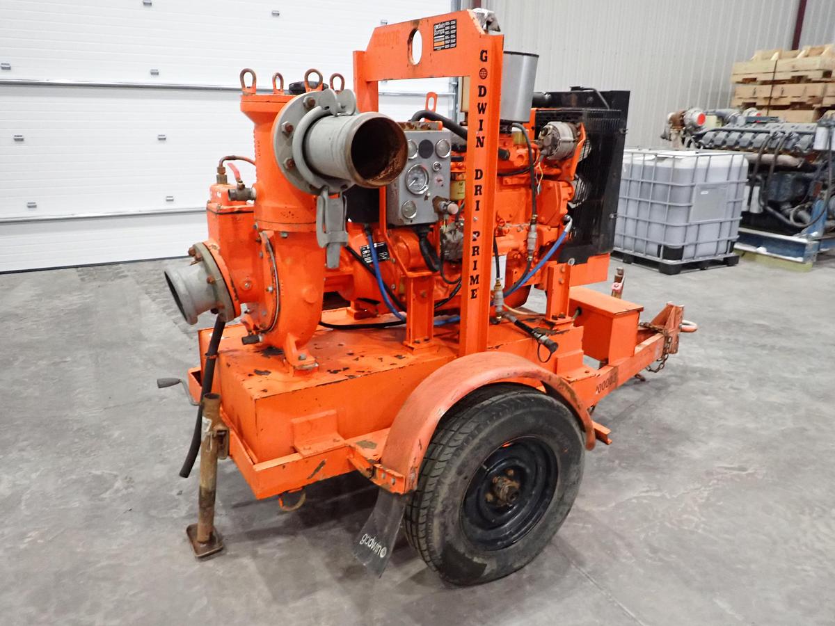 Used 2010 Godwin CD150 6" Water Pump