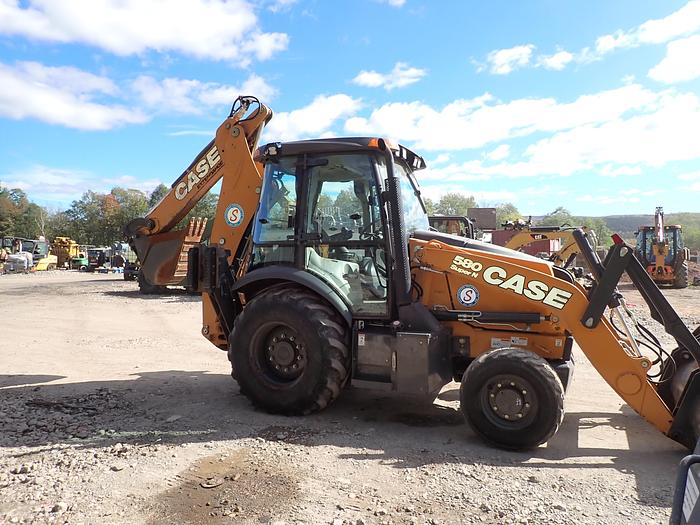 Used 2019 Case 580 Super N Loader Backhoe CLEAN! EXTENDAHOE 4 Stick 4WD 580SN