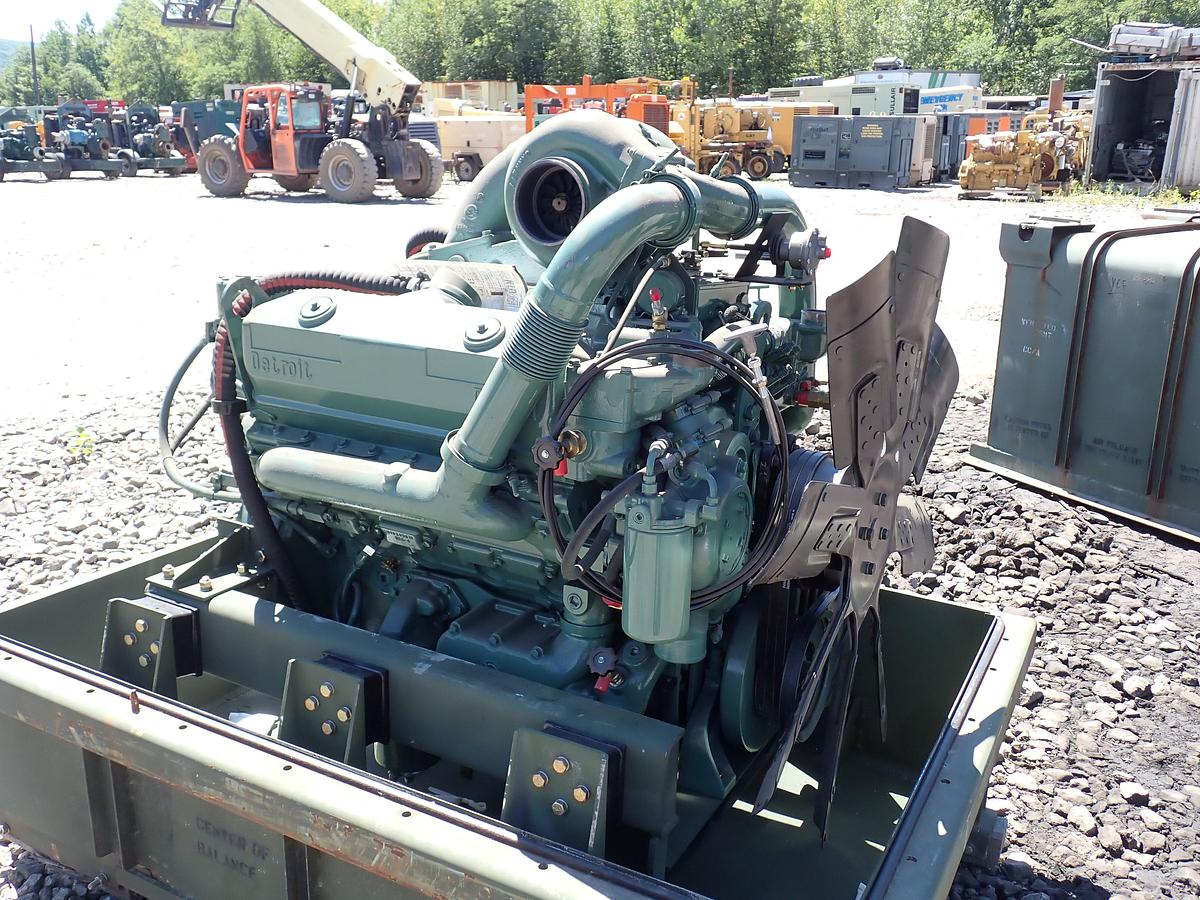 Detroit Diesel 8V92TA Diesel Engine MILITARY REBUILD OSHKOSH M977