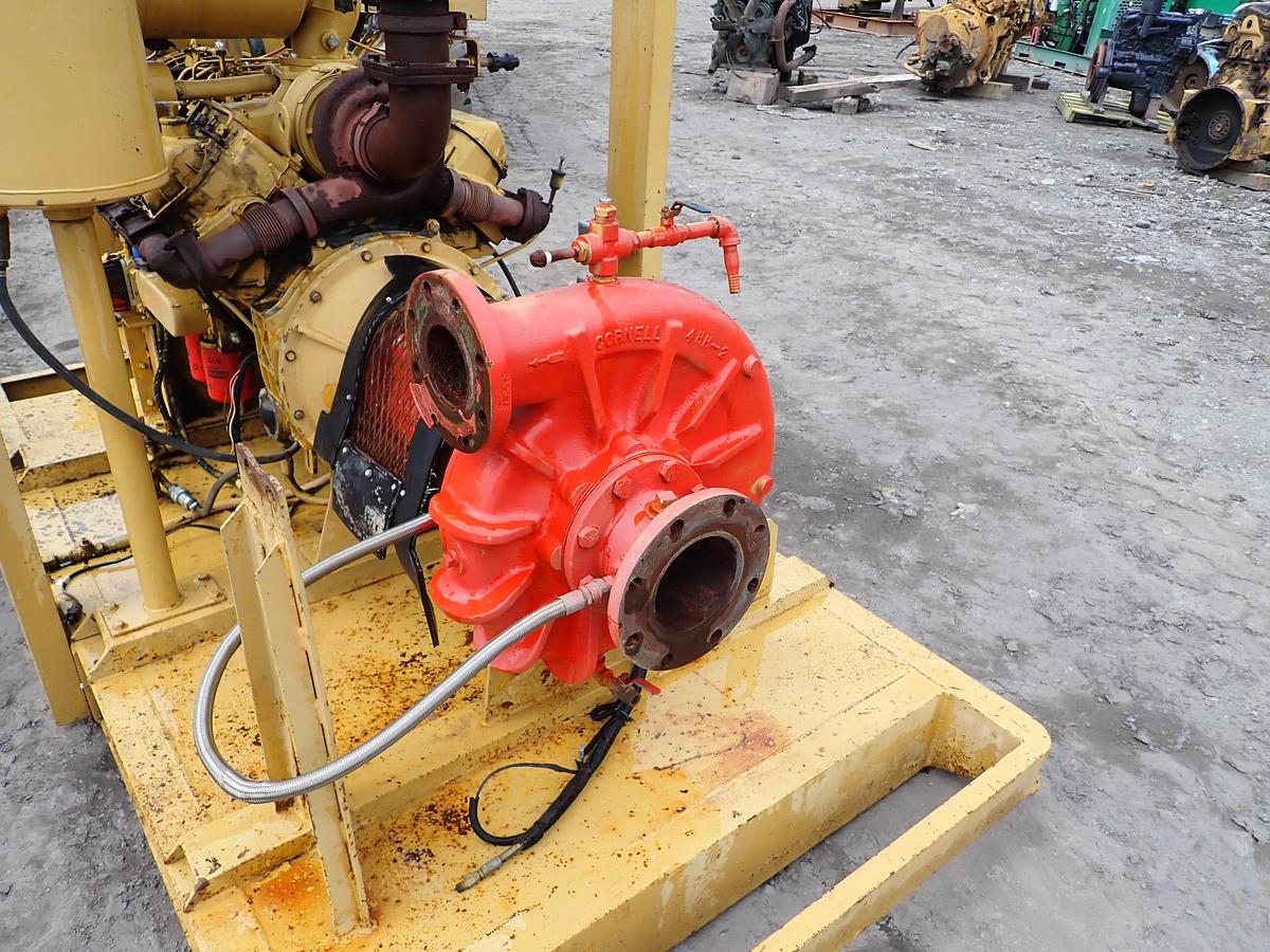 Used Cornell 4HH 6x4 High Pressure Water Pump CAT DIESEL