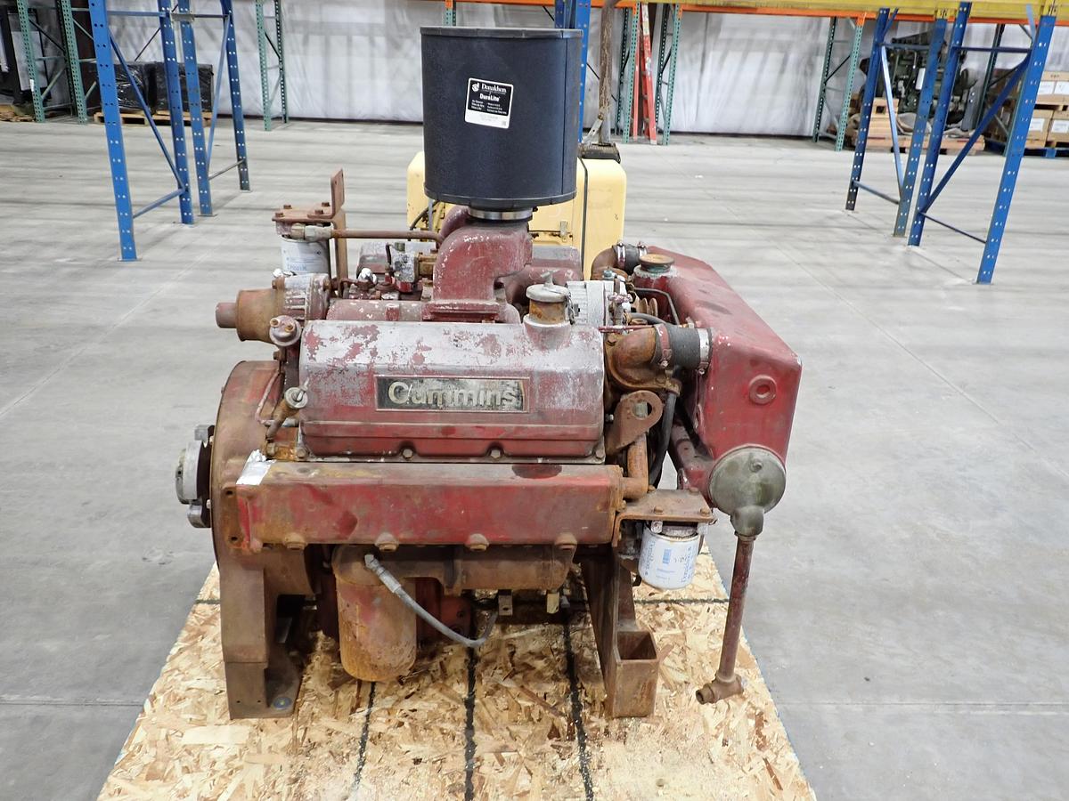 Used 1972 Cummins V378 V6 Diesel Engine