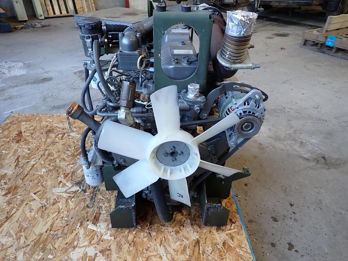 Used Yanmar 4TNV84T Turbo Diesel Engine 422 HOURS!