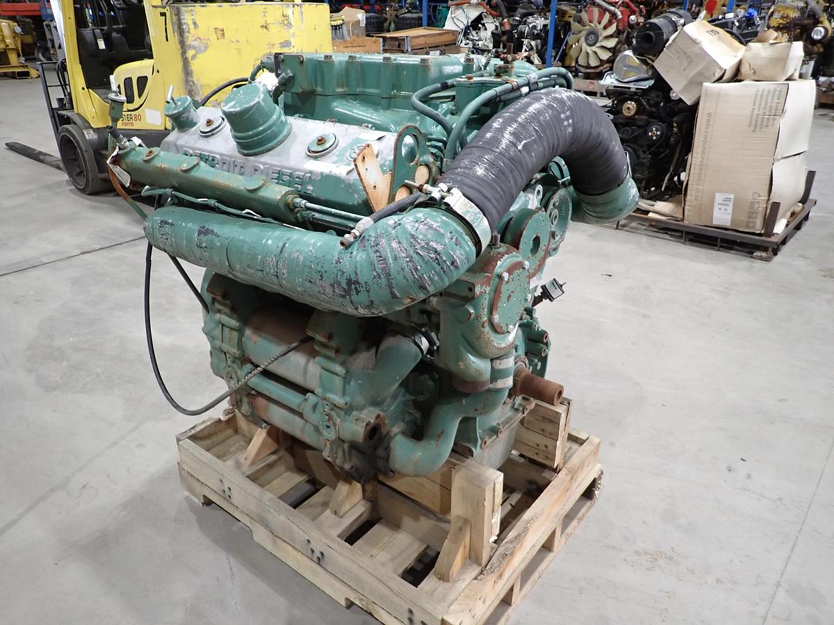 Used Detroit Diesel 8V71T MILITARY Engine 440 HP