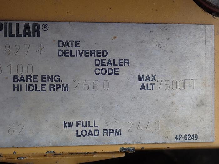 Used CAT 3054T Diesel Engine A/R 108-0496 for Sale at Old Forge Pow...