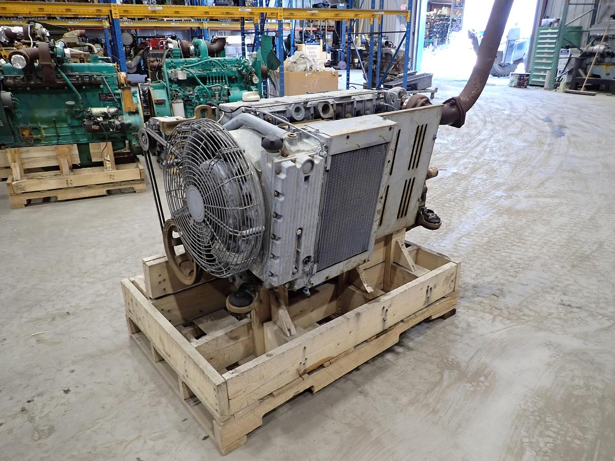 Used Deutz BF6M1012 Diesel Engine POWER UNIT w/ PTO CLUTCH!
