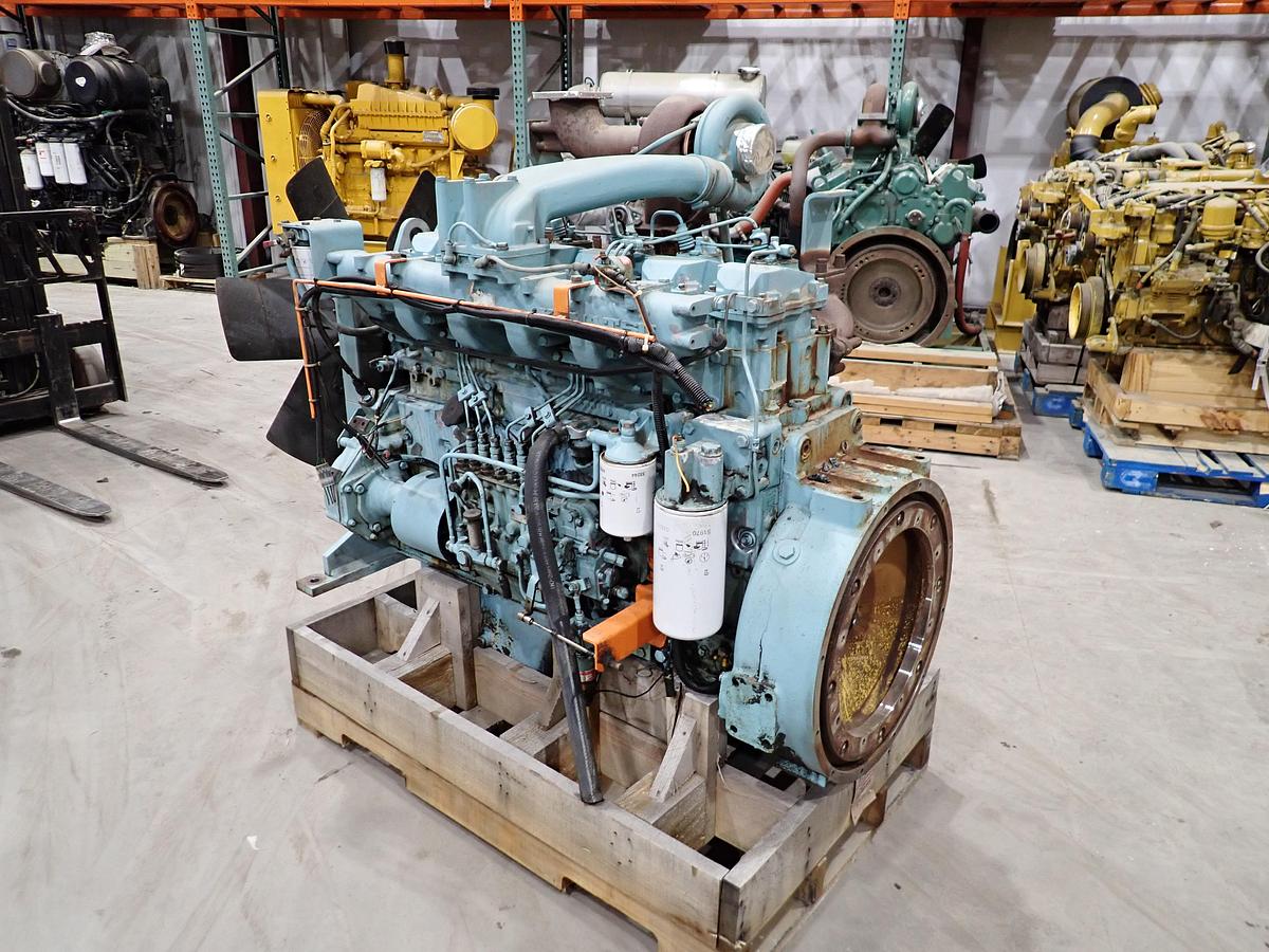 Used 1999 Komatsu S6D125E-2 Diesel Engine